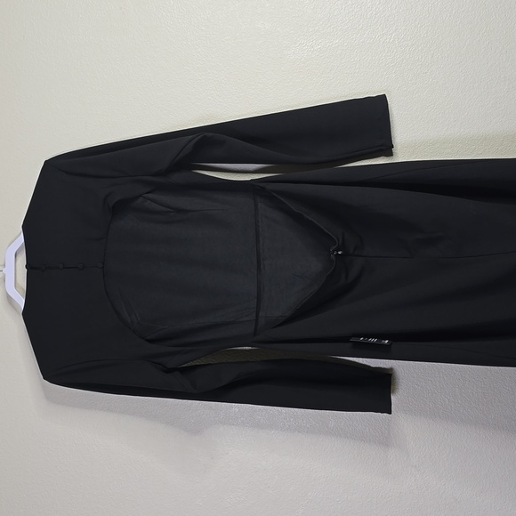 Lulus Esteeem black long-sleeved coutout column Maxi dress size XL NWT. - Picture 10 of 15
